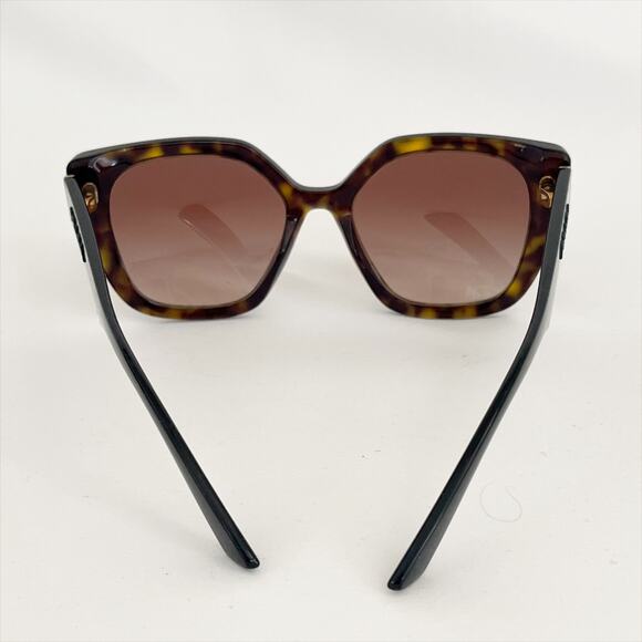 Prada PR 24XS Sunglasse Oversize Cat Eye Havana Tortoise Frame - Picture 7 of 12
